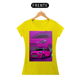 Nome do produtoCamiseta Automotiva Feminina - Nissan March