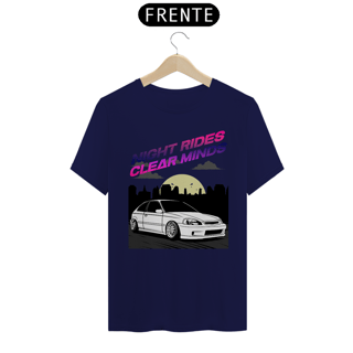 Nome do produtoCamiseta Automotiva Civic - Night Rides Clear Minds