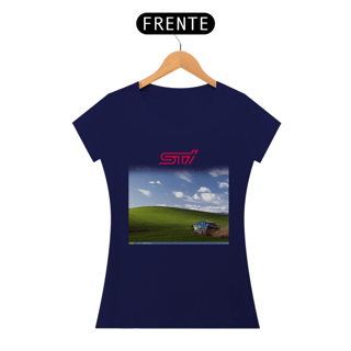 Nome do produtoCamiseta Automotiva Feminina - Subaru STI