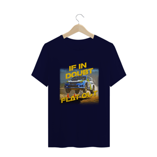 Nome do produtoCamiseta Plus Size Subaru - If in doubt, flatout