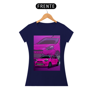 Nome do produtoCamiseta Automotiva Feminina - Nissan March