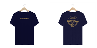 Nome do produtoCamiseta Plus size - Because Race Car