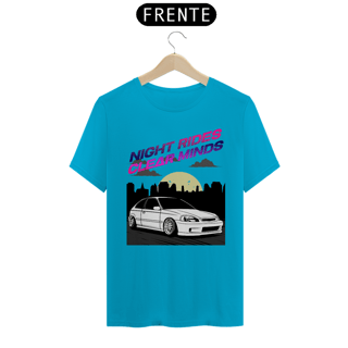 Nome do produtoCamiseta Automotiva Civic - Night Rides Clear Minds