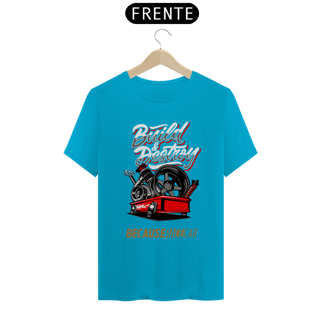 Nome do produtoCamiseta Automotiva - Build Destroy Because Race Car