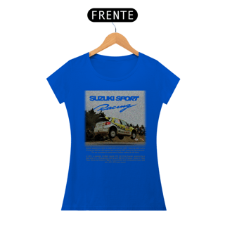 Nome do produtoCamiseta Automotiva Feminina - Suzuki SX4
