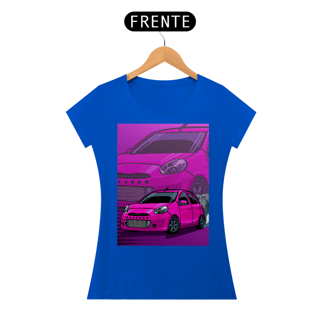 Nome do produtoCamiseta Automotiva Feminina - Nissan March
