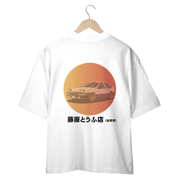 Camiseta Oversized Trueno - Toyota AE86