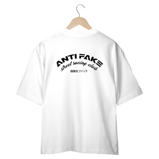 Nome do produtoCamiseta Oversized Anti Fake Street Racing Club