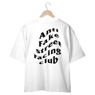 Nome do produtoCamiseta Oversized Anti Fake Street racing club 