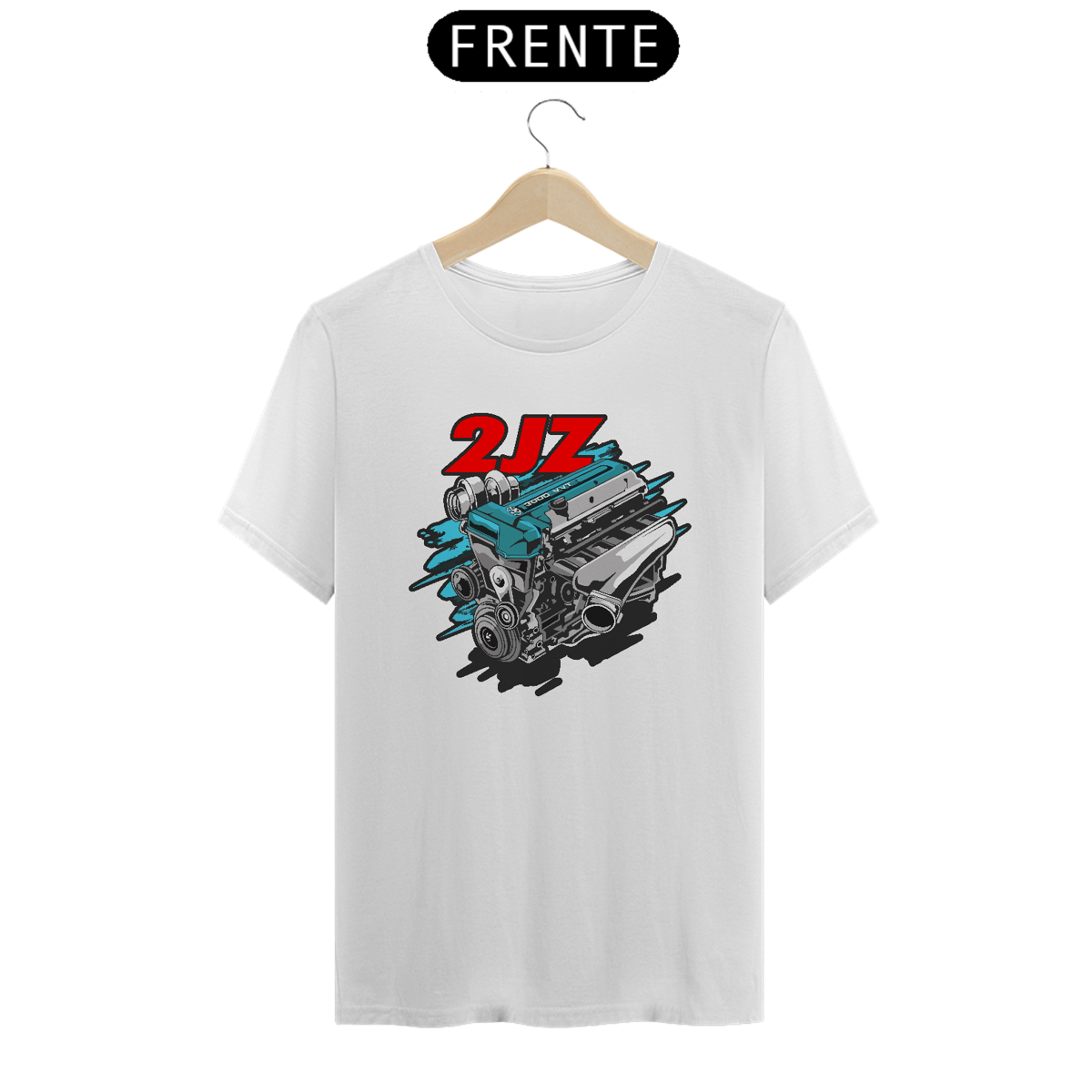 Nome do produto: Camiseta Motor 2jz 