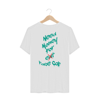 Nome do produtoCamiseta Plus Size - Need Money for Race Car