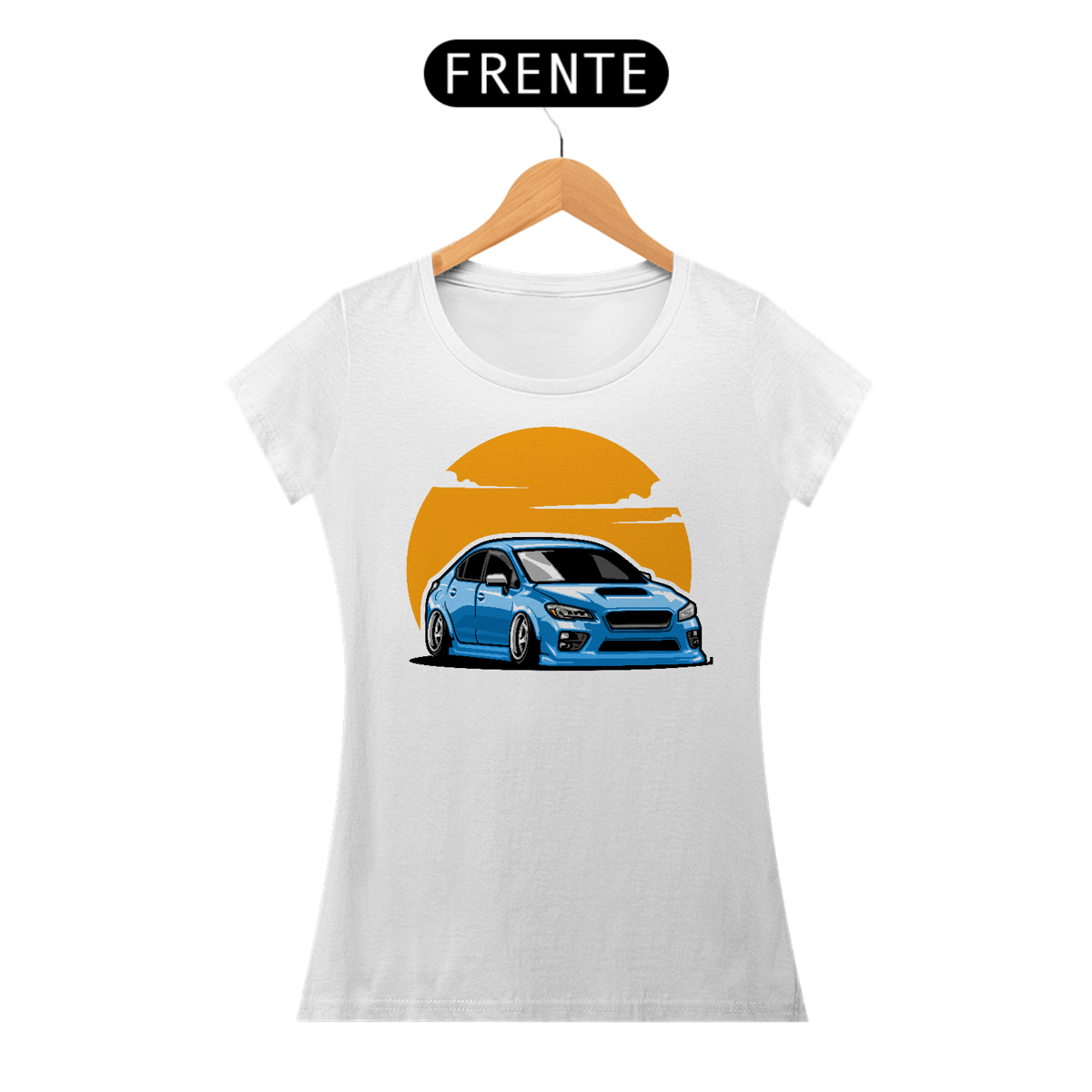 Nome do produto: Camiseta Feminina - Subaru stance
