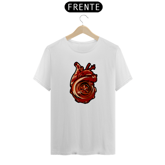 Camiseta Automotiva - Coração Turbinado