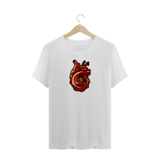 Nome do produtoCamiseta plus size - Coração Turbinado