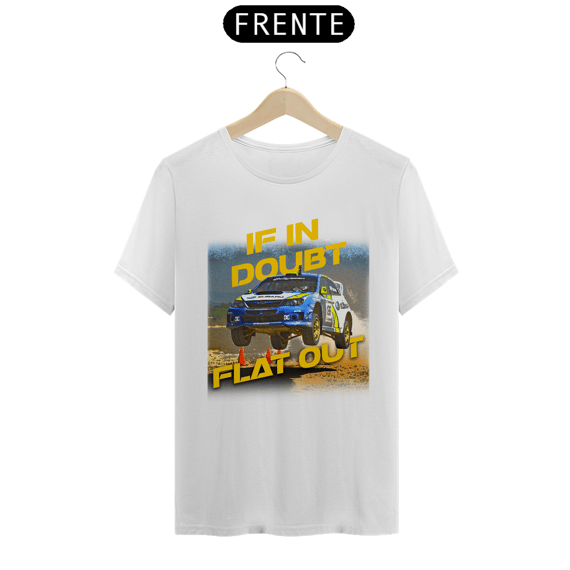 Camiseta Subaru - If in doubt, flat out