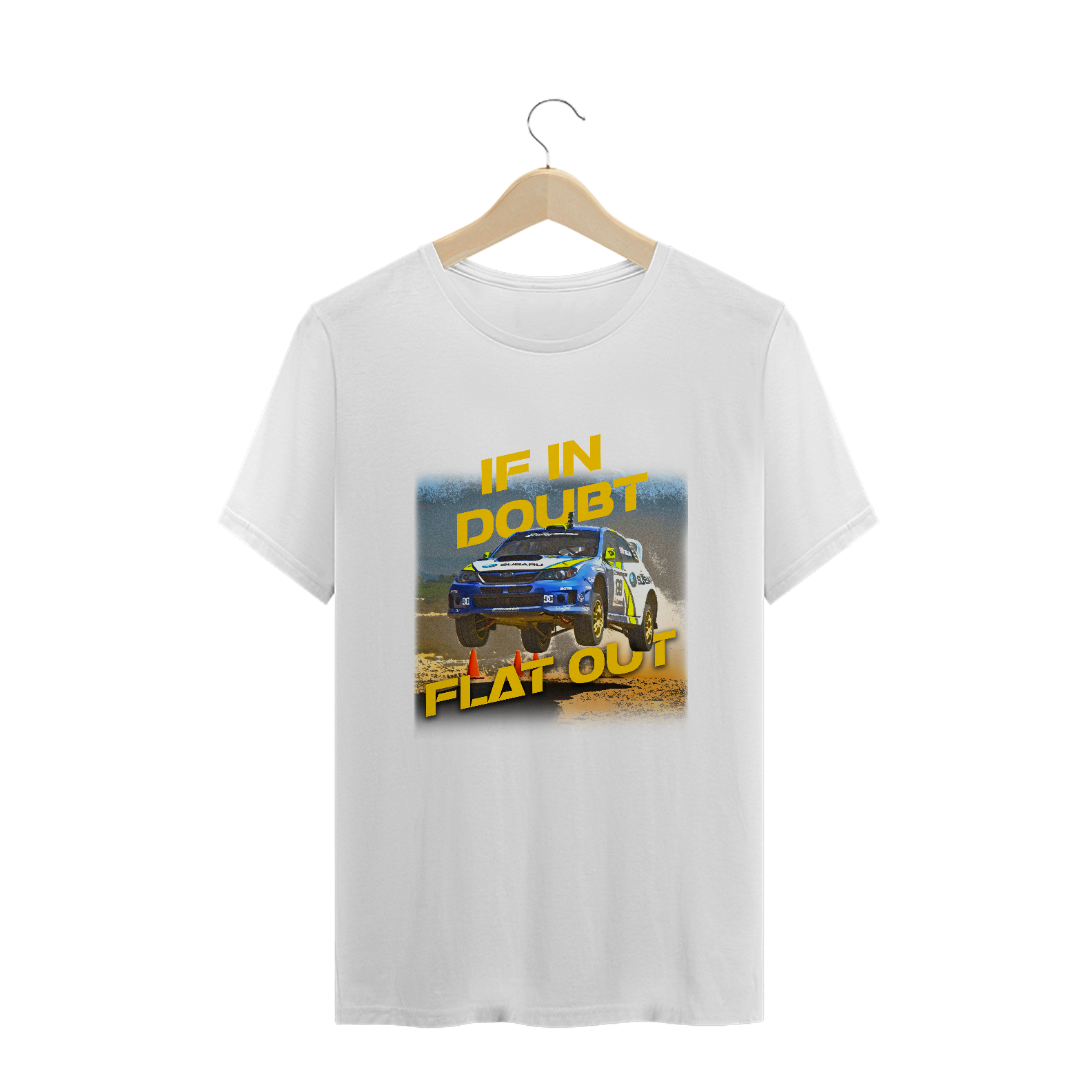 Camiseta Plus Size Subaru - If in doubt, flatout
