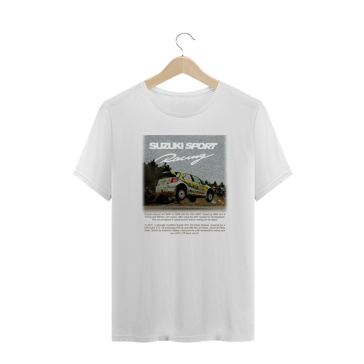 Nome do produto: Camiseta Plus Size - Suzuki Sport Racing