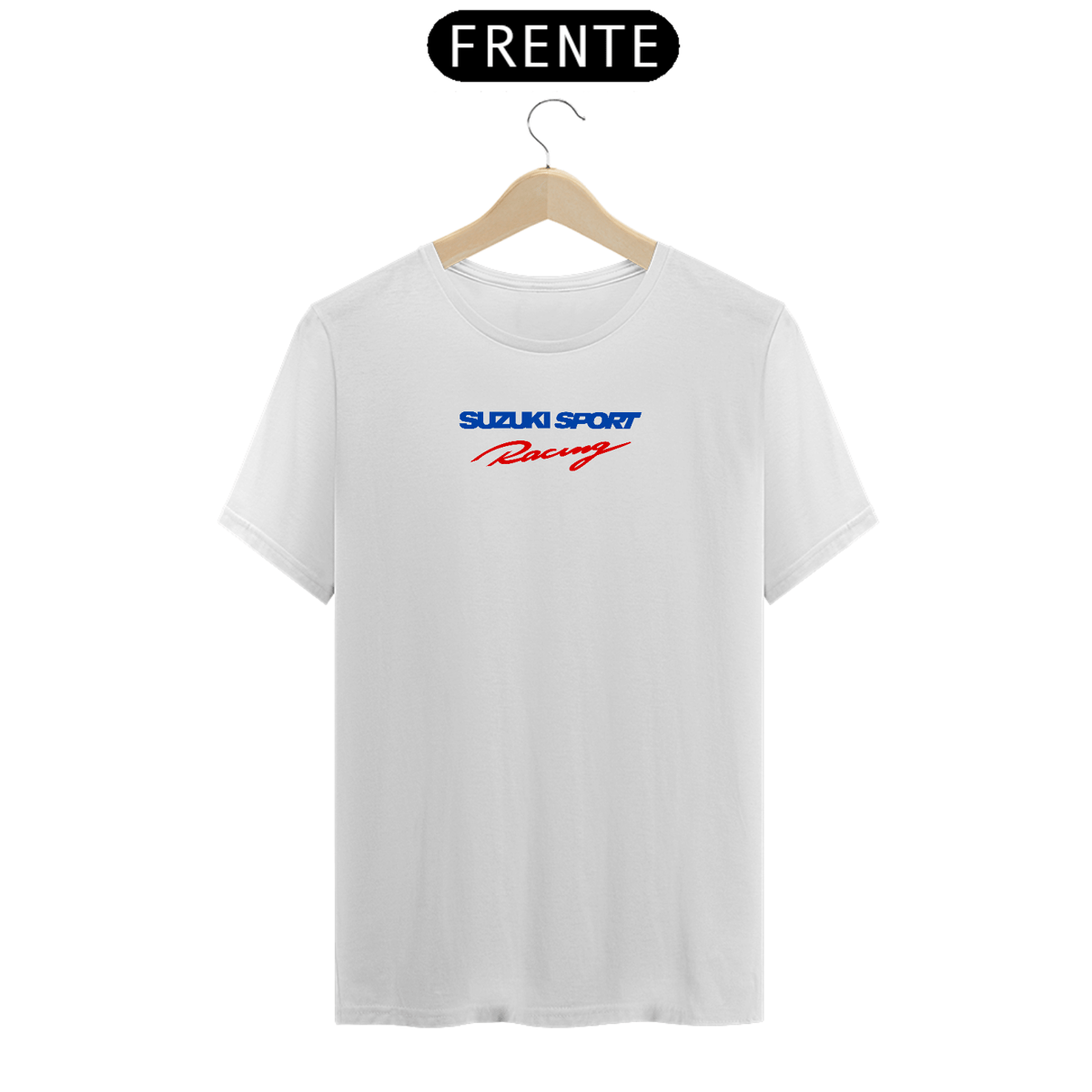 Nome do produto: Camiseta Automotiva Suzuki Sport Racing