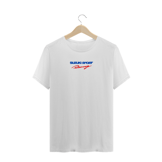 Camiseta Automotiva Plus Size - Suzuki Sport Racing