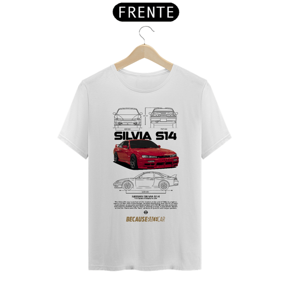 Camiseta Gearhead - Nissan Silvia S14 - Because race car