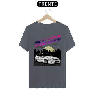 Nome do produtoCamiseta Automotiva Civic - Night Rides Clear Minds