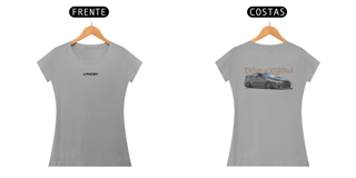 Nome do produtoCamiseta Automotiva Feminina - Lancer 