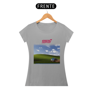 Nome do produtoCamiseta Automotiva Feminina - Subaru STI