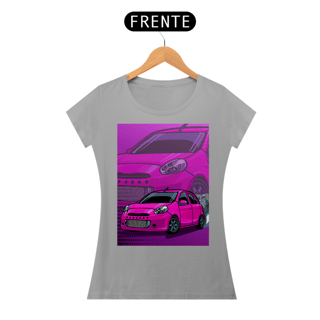 Nome do produtoCamiseta Automotiva Feminina - Nissan March