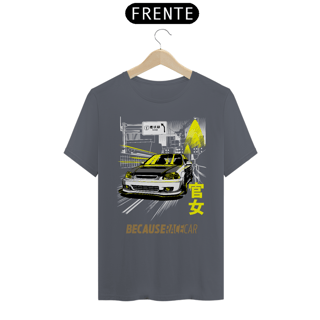 Nome do produtoCamiseta Automotiva - Civic - Because Race Car