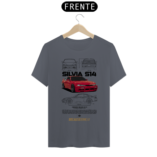 Nome do produtoCamiseta Gearhead - Nissan Silvia S14 - Because race car