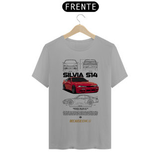 Nome do produtoCamiseta Gearhead - Nissan Silvia S14 - Because race car