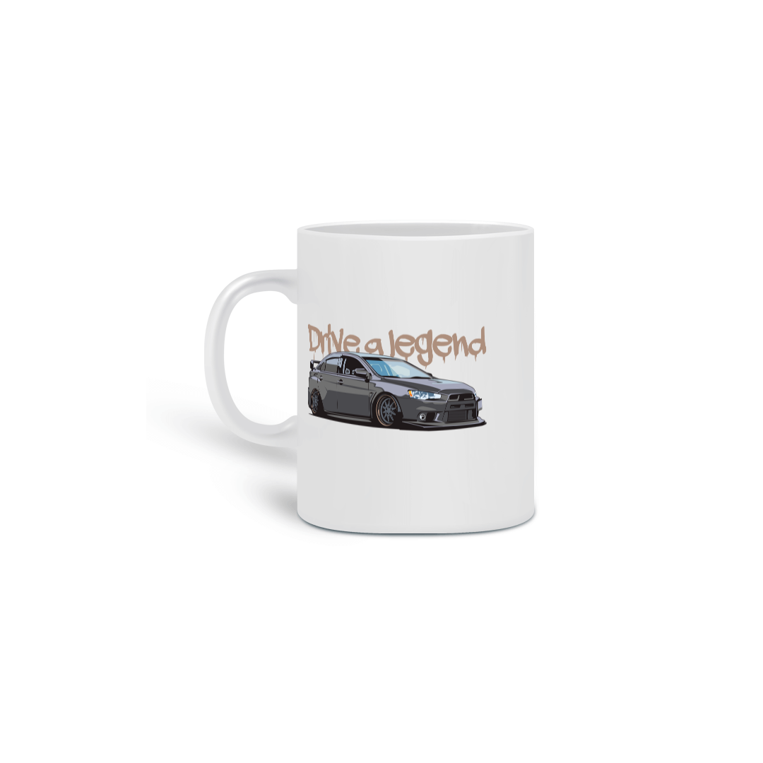 Nome do produto: Caneca Drive a Legend - Lancer