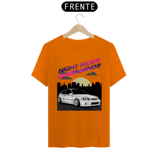 Nome do produtoCamiseta Automotiva Civic - Night Rides Clear Minds
