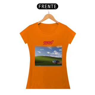 Nome do produtoCamiseta Automotiva Feminina - Subaru STI