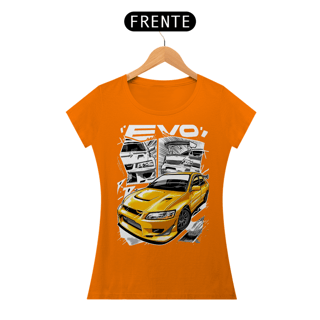 Nome do produtoCamiseta Feminina - Lancer EVO