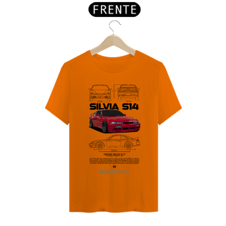 Nome do produtoCamiseta Gearhead - Nissan Silvia S14 - Because race car