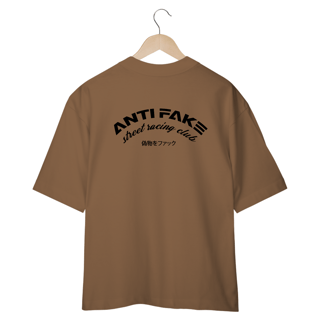 Nome do produtoCamiseta Oversized Anti Fake Street Racing Club