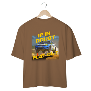 Nome do produtoCamiseta Oversized Subaru If in doubt Flat out