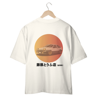 Nome do produtoCamiseta Oversized Trueno - Toyota AE86