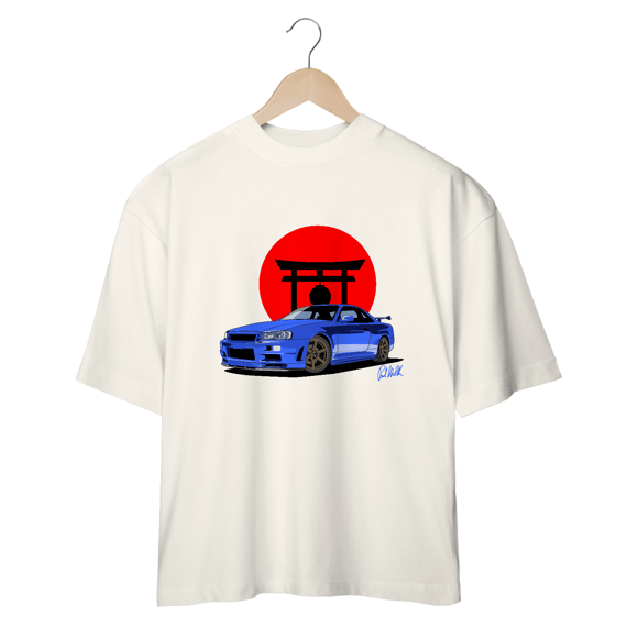Camiseta Overzied - GTR34