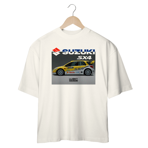 Camiseta Oversized - Suzuki Sx4 WRC