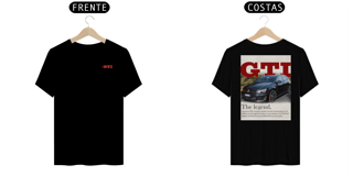 Nome do produtoCamiseta Golf GTI Preto - The legend