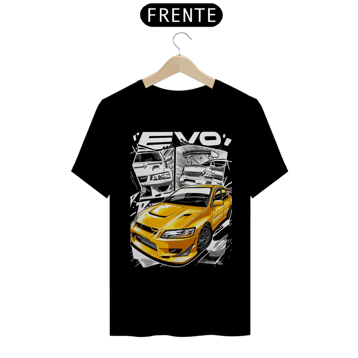 Nome do produto: Camiseta Automotiva Lancer Evo 