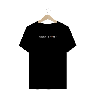 Nome do produtoCamiseta Automotiva Plus Size - Fxck the fakes