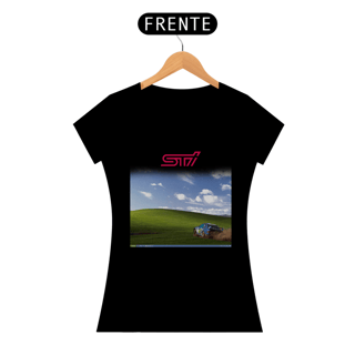 Nome do produtoCamiseta Automotiva Feminina - Subaru STI