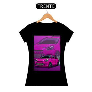 Nome do produtoCamiseta Automotiva Feminina - Nissan March