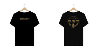 Nome do produtoCamiseta Plus size - Because Race Car