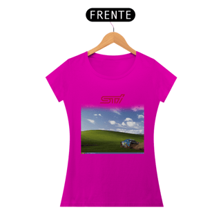 Nome do produtoCamiseta Automotiva Feminina - Subaru STI