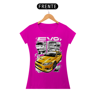 Nome do produtoCamiseta Feminina - Lancer EVO