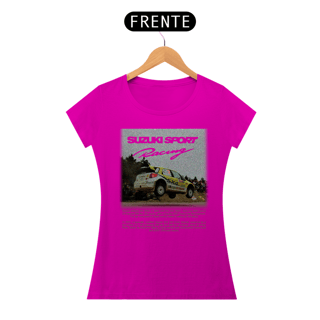 Nome do produtoCamiseta Automotiva Feminina - Suzuki SX4